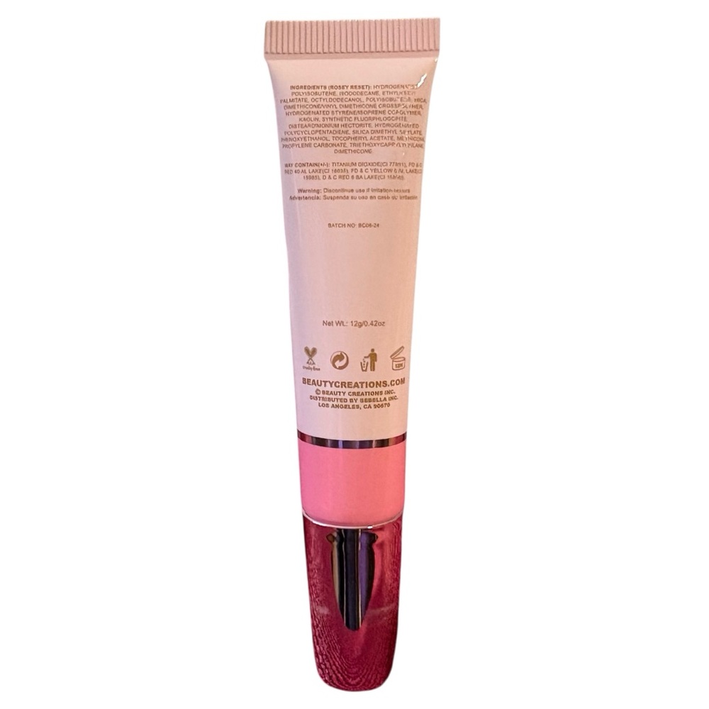 Beauty Creations Flawless Stay Liquid Blush Cheeked Up Wand in Rosey Reset NIB - Picture 9 of 10